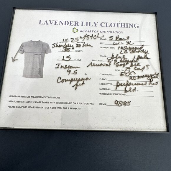 Sbart Women's XL Swim Rashguard One-Piece Shorty LS Blue EUC - Picture 10 of 11